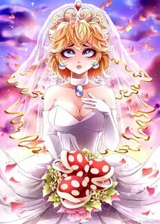 Invidiata в Твиттере: "I made a #fanart of #PrincessPeach in