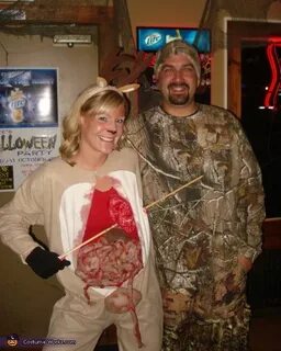 Gutted out Deer & Hunter - Halloween Costume Contest at Cost