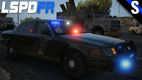 GTA V LSPDFR #140 New Jersey State Police Slicktop Ford Crow