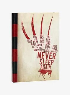 A Nightmare On Elm Street Freddy Krueger Quote Hardcover Rul