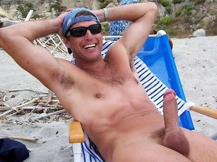 Nude guys cumming at the beach