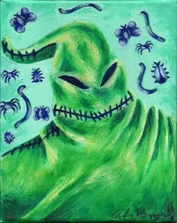 Digital print of Fanart Oogie Boogie Man oil painting Oogie 