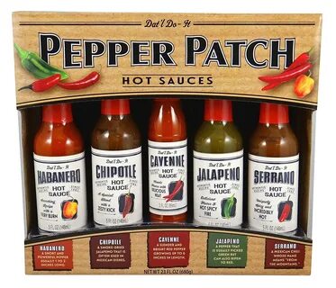 Datl Do-it PEPPER PATCH Hot Sauce Gift Set 5flavors 23fl.oz.