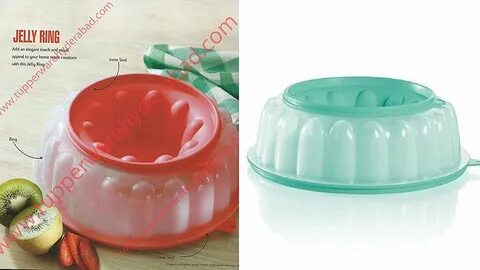 Tupperware 6 Cup Jel-Ring Jello Mold, Ice Ring, free image d