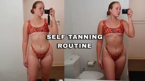 MY TANNING ROUTINE with LOVING TAN Hannah Garske - YouTube