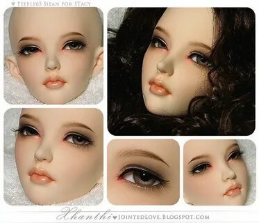 pretty face up in 2019 Doll makeup, Doll painting, Doll face