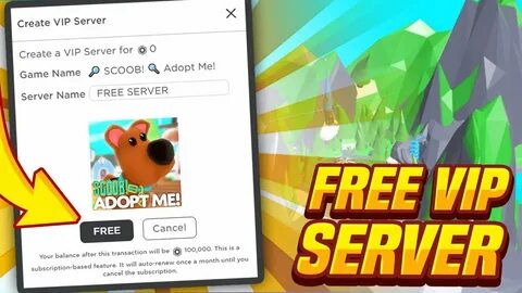 How to make a free Private server on adopt me?!??!!? - YouTu