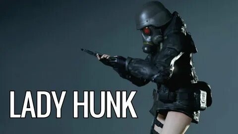Lady Hunk - Resident Evil 2 (mod by blabit) - YouTube