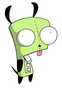 How to Draw Gir From "Invader Zim" - FeltMagnet