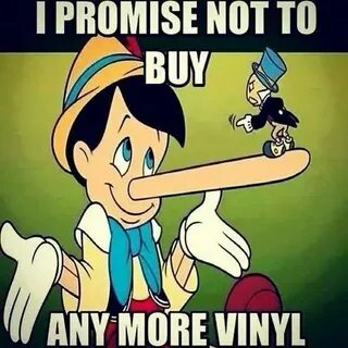 I promise not buy any more vinyl........ Fishing memes, Viny