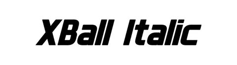 XBall Italic WebFont - FFonts.net