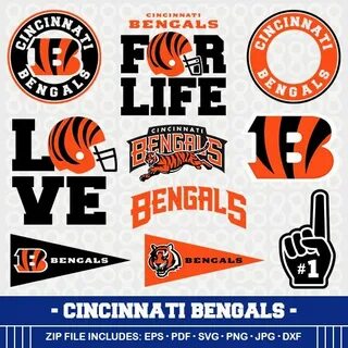 Cincinnati Bengals SVG, Bengals Football, Svg Cameo, DXF Fil