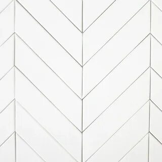Ceramic Chevron Subway Tile White Milk Patterned tile backsp