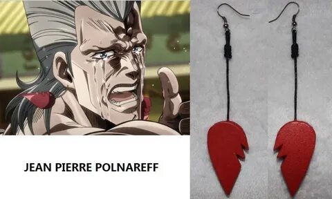 Anime Küpe. JoJo En Bizarre AdventureJEAN PIERRE POLNAREFF. 