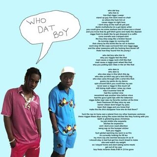 Tyler, The Creator - Who Dat Boy Samples Genius