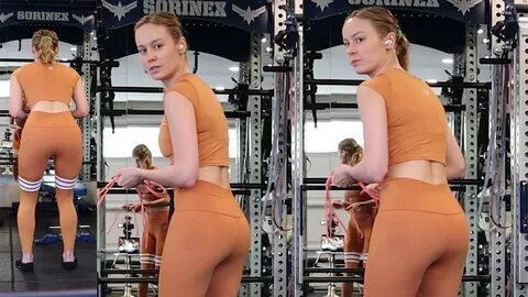 Brie Larson giving the haters more ass to kiss Nude Sexy Pho