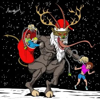 Krampus for Christmas 2019 on Behance