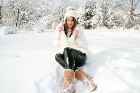 Free Images : snow, winter, girl, white, ice, sitting, weath