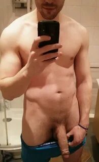 Fit Man With A Big Uncut Dick - Nude Boys Blog