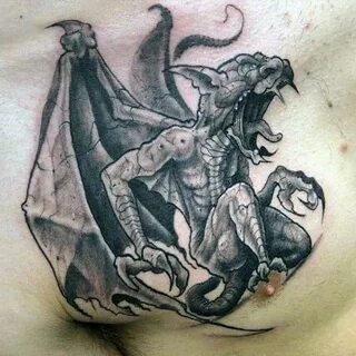 Gargoyle tattoo: meaning, 22 photos, best sketches