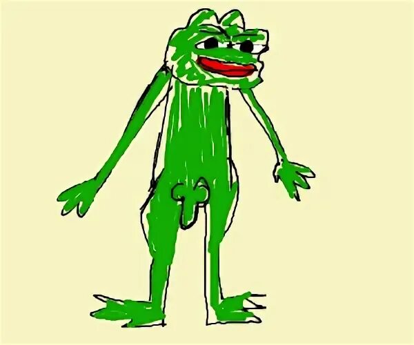 Important Frog - Drawception