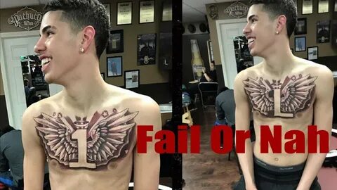 Lamelo Ball Takes an L with New Tattoo or Nah - YouTube