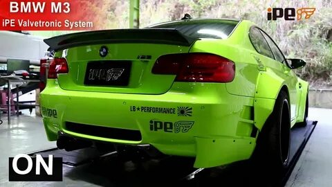 BMW M3 with iPE F1 exhaust x Liberty Walk Performance - YouT