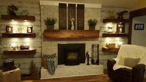 Pin by Julie Leblanc on salon Fireplace built ins, Family ro