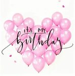 Happy Birthday To Me Pink