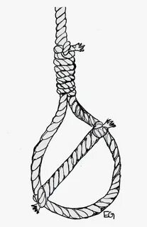 Noose Drawing Png, Transparent Png , Transparent Png Image -