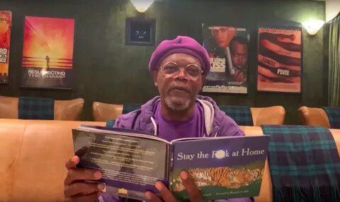 Stay the f**k at home': Samuel L. Jackson reads you a sweary