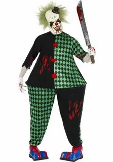 Classic Horror Clown Costume Clown halloween costumes, Scary