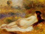 Art Reproductions Nude Reclining on the Grass, 1890 by Pierr