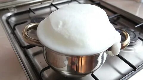 milk boiled flowed away boiling flows: стоковое видео (без л