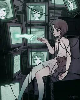 Serial Experiments Lain, Fanart - Zerochan Anime Image Board