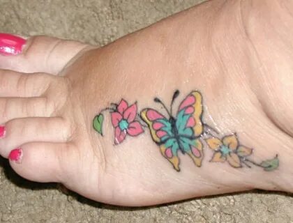 Butterfly Tattoo Foot Deera-chat blog