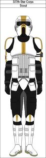 327th Star Corps Scout by MarcusStarkiller Star wars trooper
