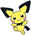 Pichu official artwork gallery Pokémon Database