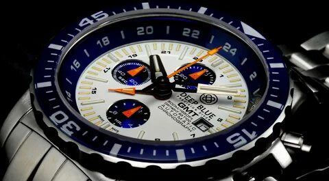 The Cool Luminor Deep Blue Daynight T-100 GMT Automatic Chro