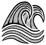 Image result for waves drawing Wave drawing, Abstract, Line 