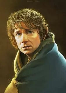 Middle Earth's Art on Twitter: ""Bilbo Baggins" - art by #ob