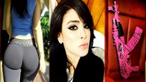Sexy Female Gangster Claudia Ochoa Félix - YouTube