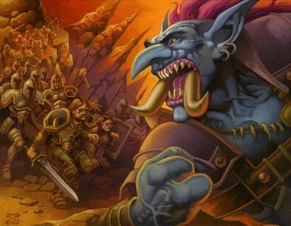 Troll, Illustration, World Of Warcraft, Goblin, Arte De Jogos, Jogos De Car...