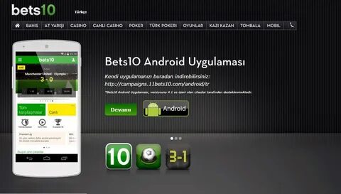 Nisan 2015 Bets10 Android