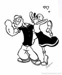Olive Oyl And Popeya - DesiComments.com