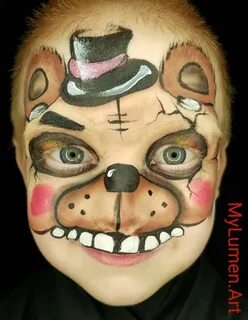 Ilse Kuster Five Nights at Freddy's Face Painting Design Fac