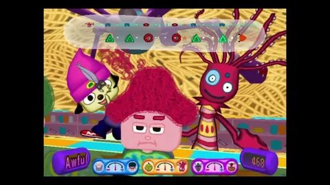 PaRappa the Rapper 2 Stage 5 Awful Mode - YouTube