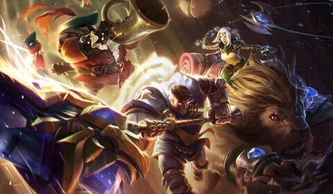 Jayce the Bright Hammer, Bard Bard & Sejuani Dawnchaser Wall