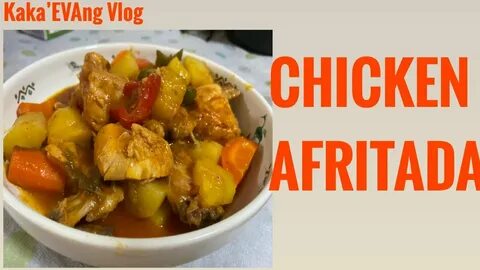 CHICKEN AFRITADA / AFRITADANG MANOK/ Chicken recipe vlog 74 