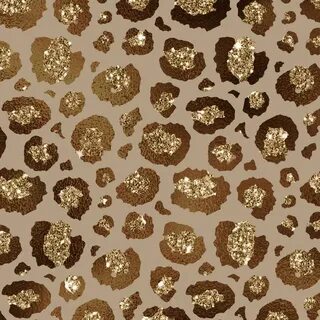 Brown Glitter Leopard Print Pattern Coffee Mug by Rose Gold 